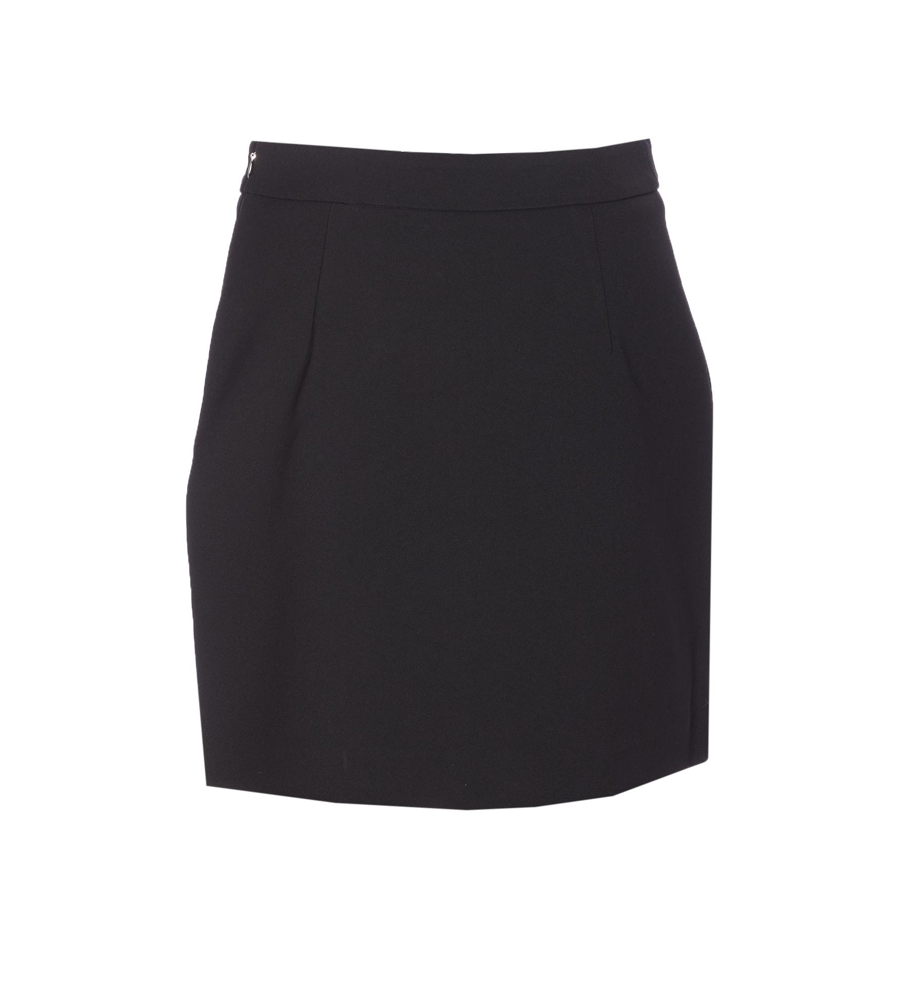 liu jo skirts black polyester - women