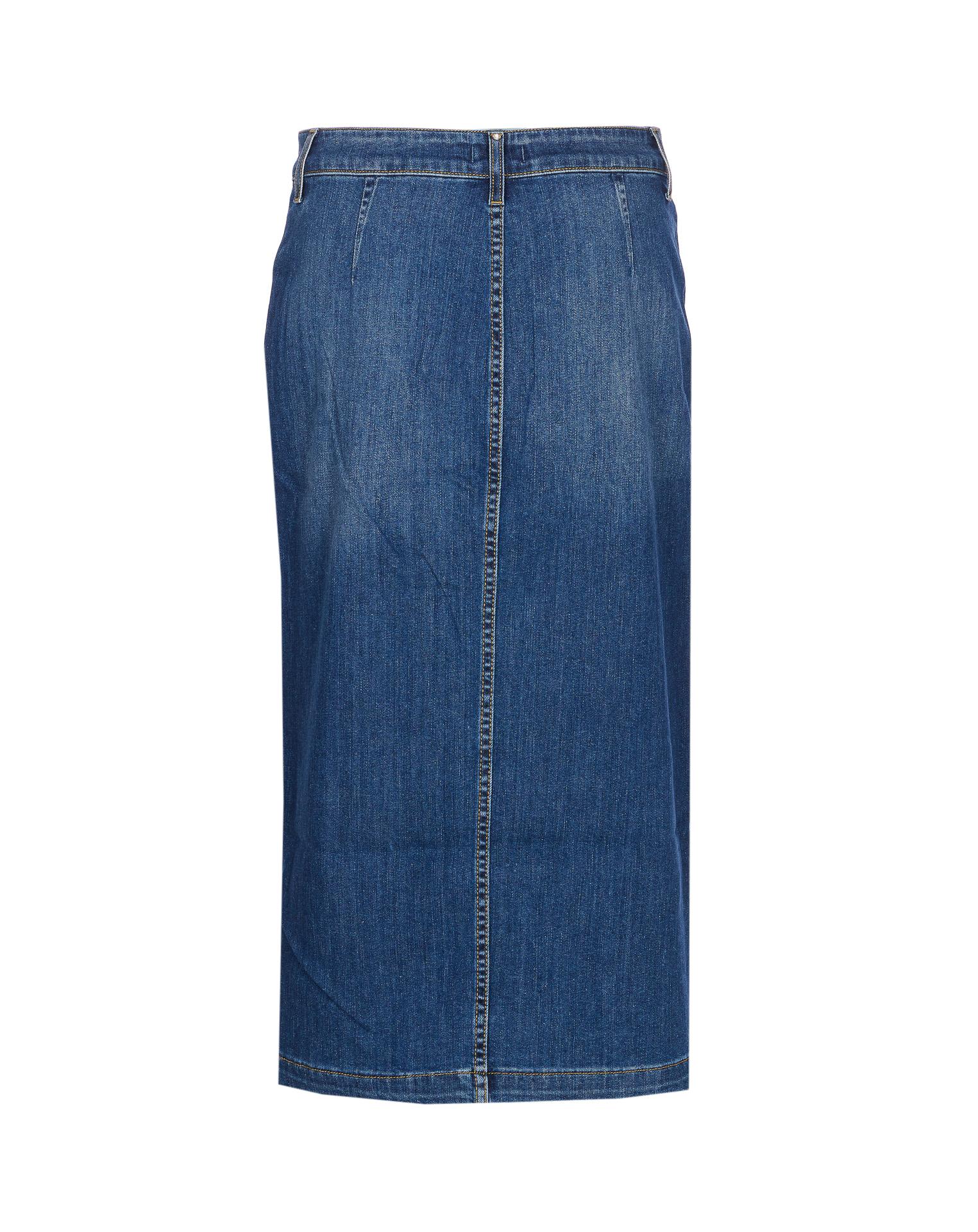 liu jo skirts blue cotton - women