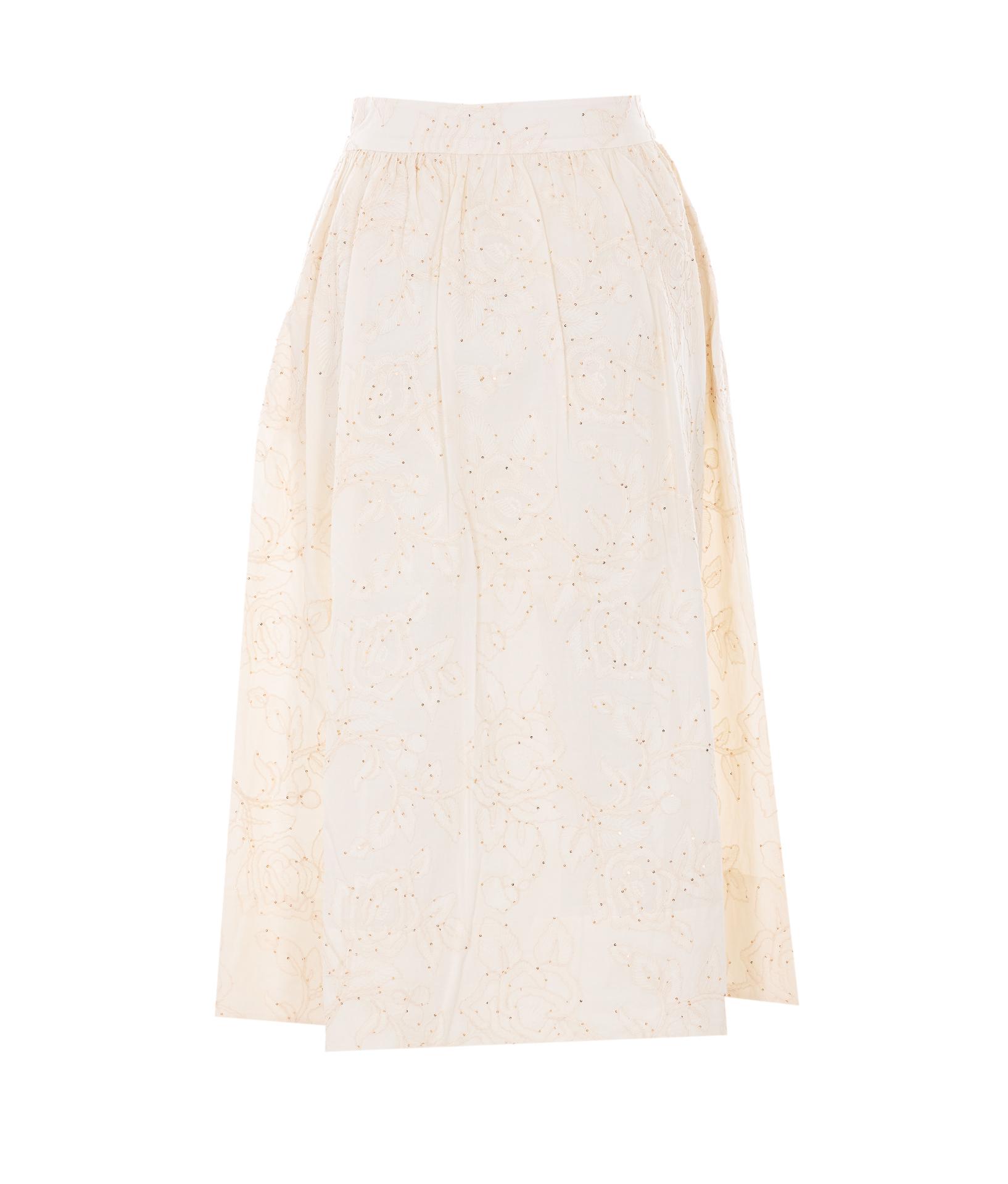 liu jo skirts white cotton - women
