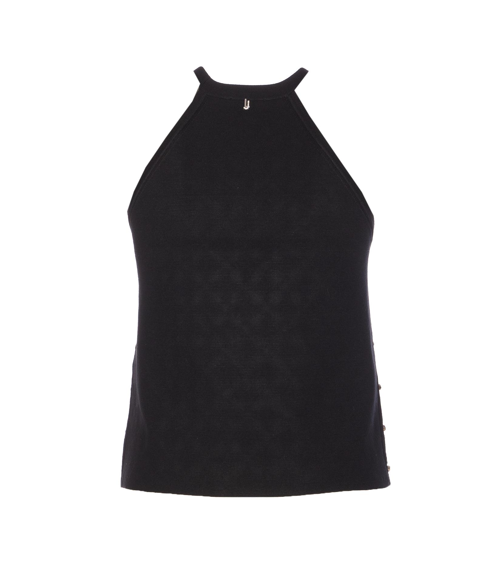 liu jo sweaters black viscose - women