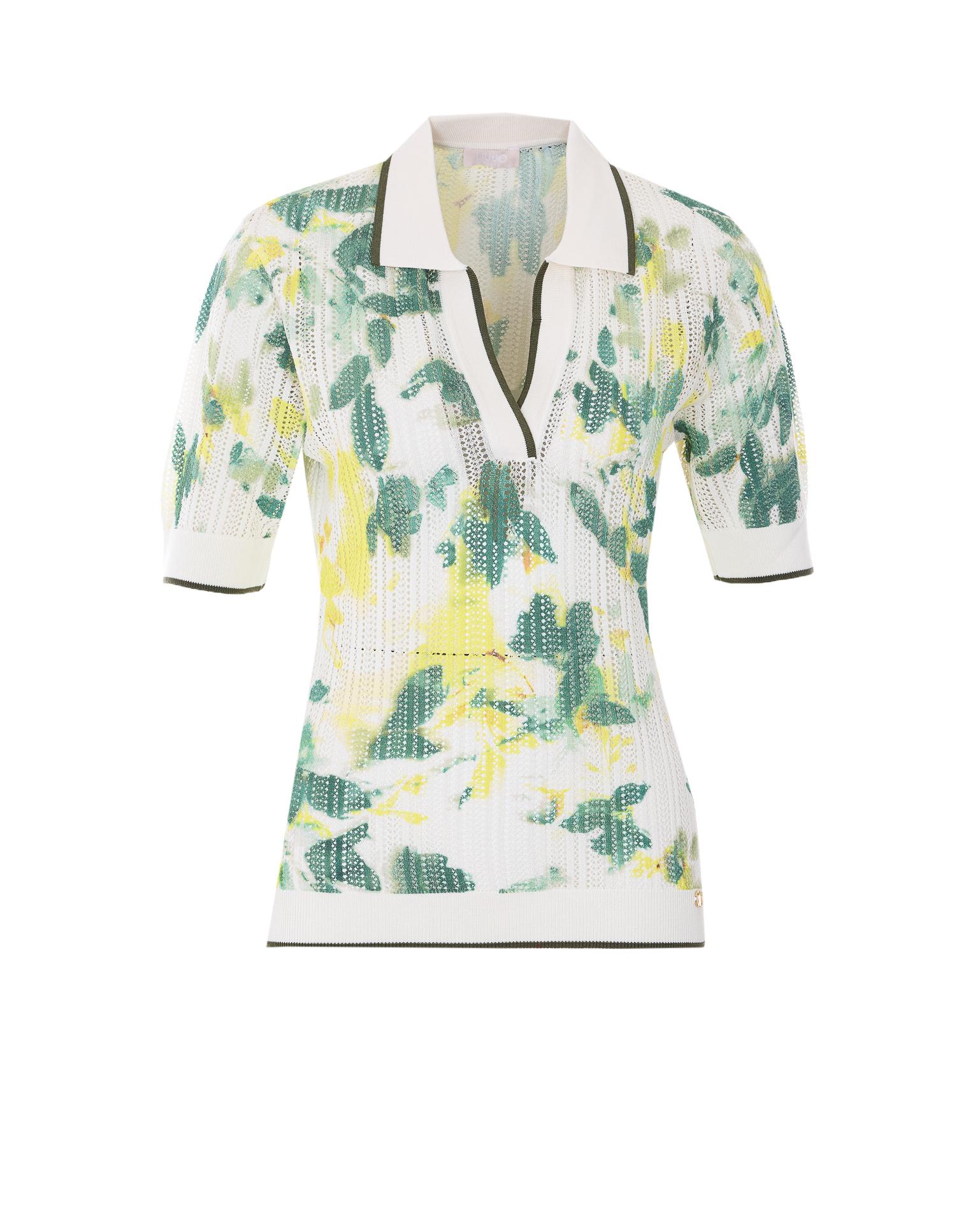 liu jo sweaters green cotton - women