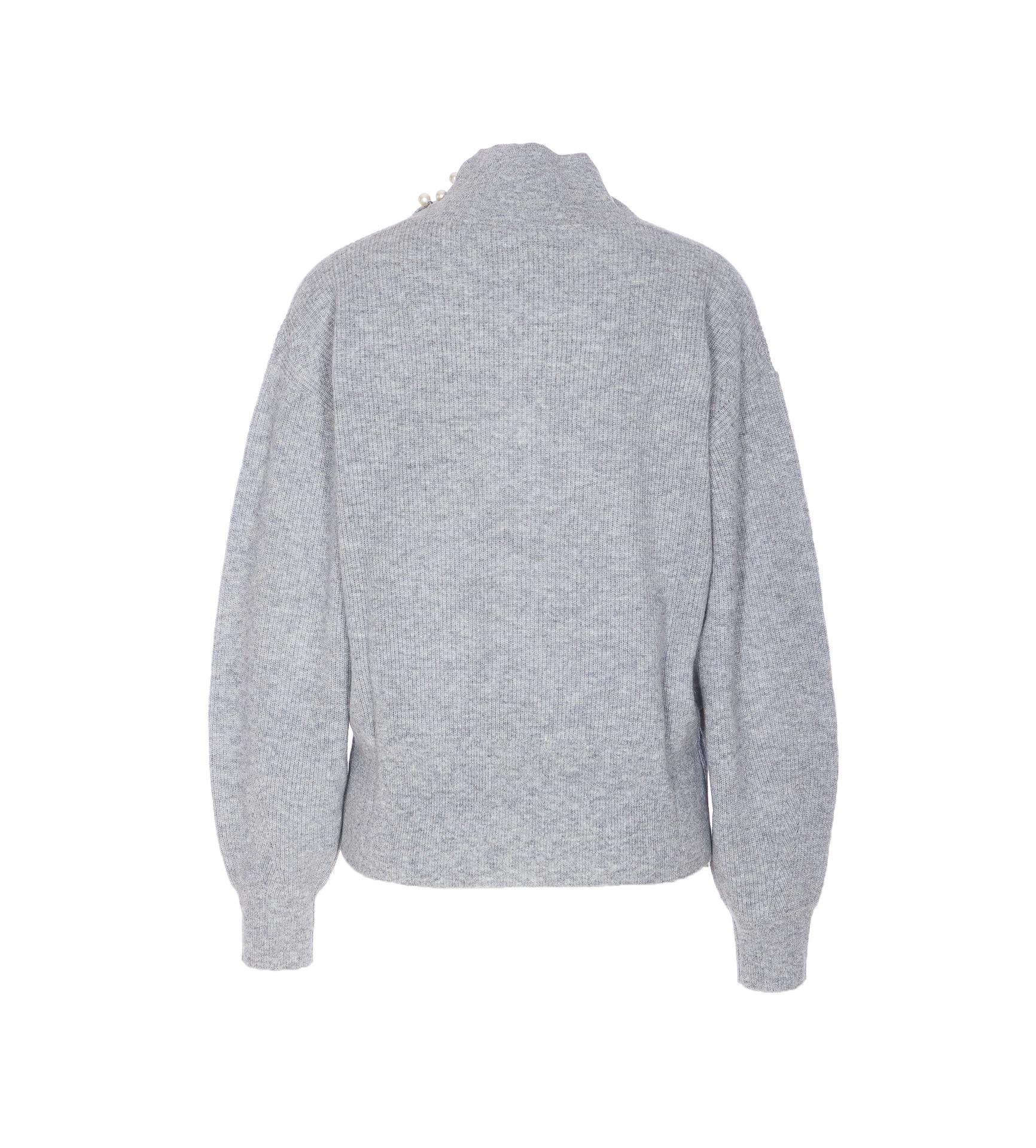 liu jo sweaters grey wool - women