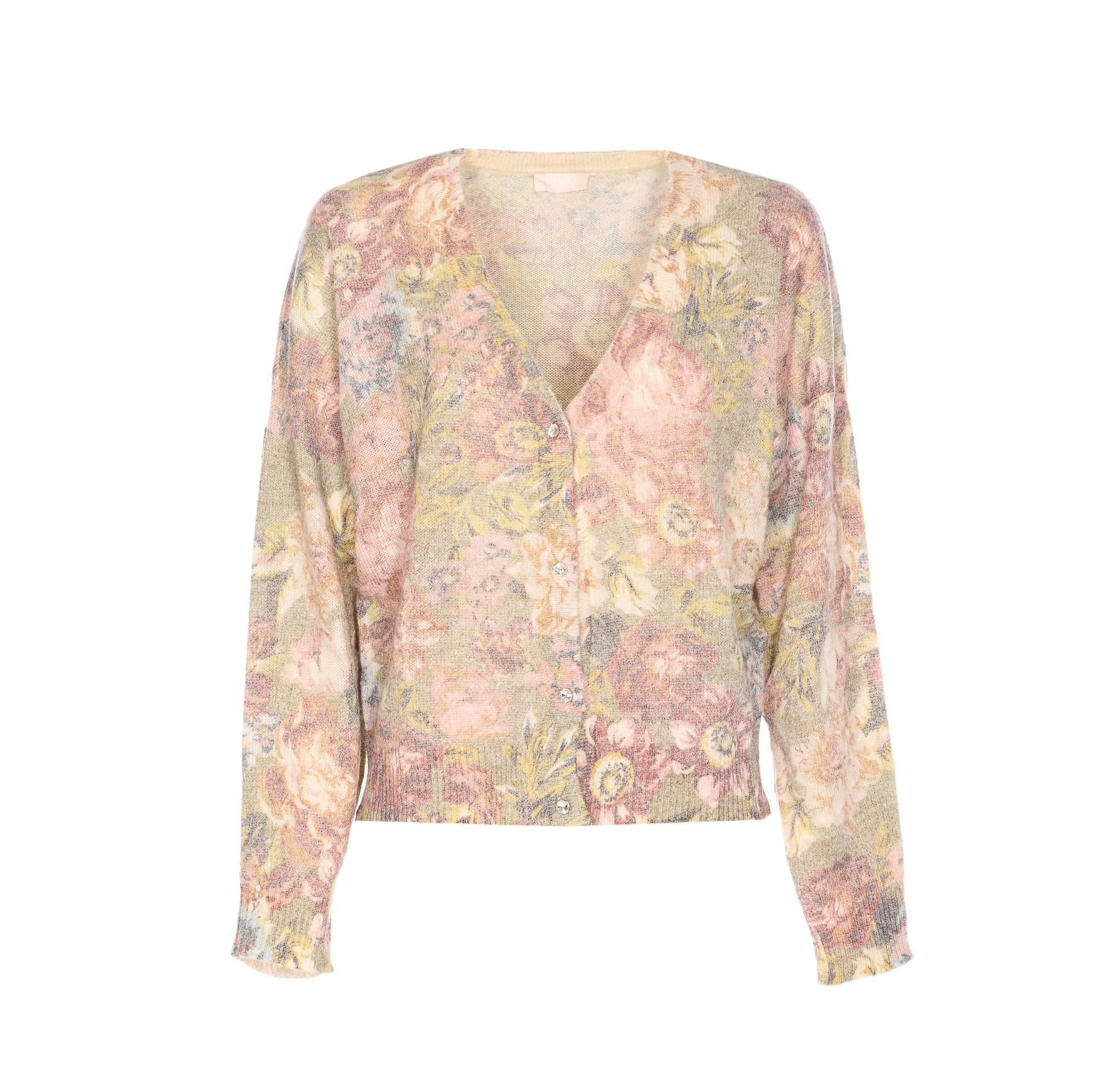 liu jo sweaters pink polyester - women