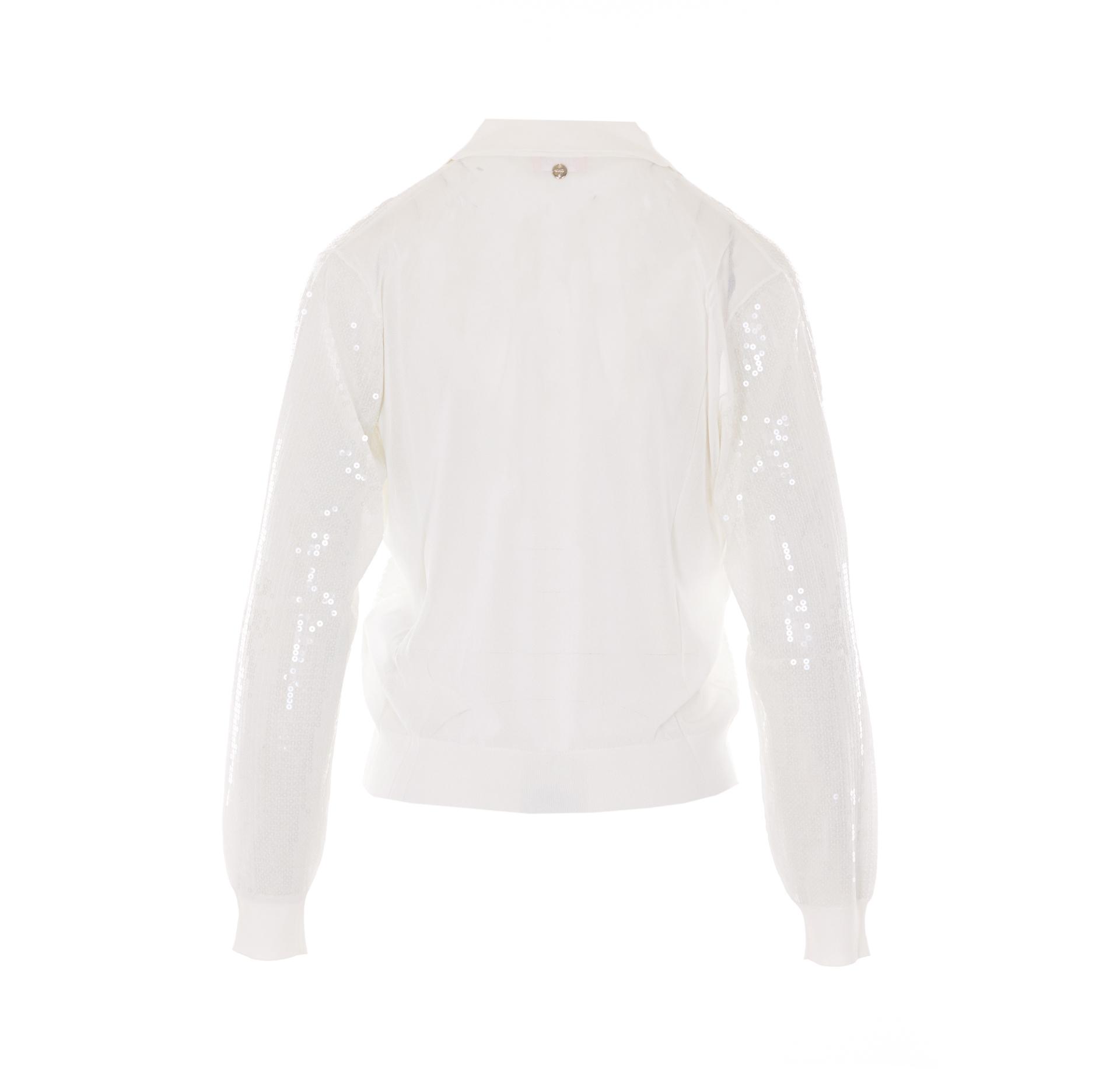 liu jo sweaters white viscose - women