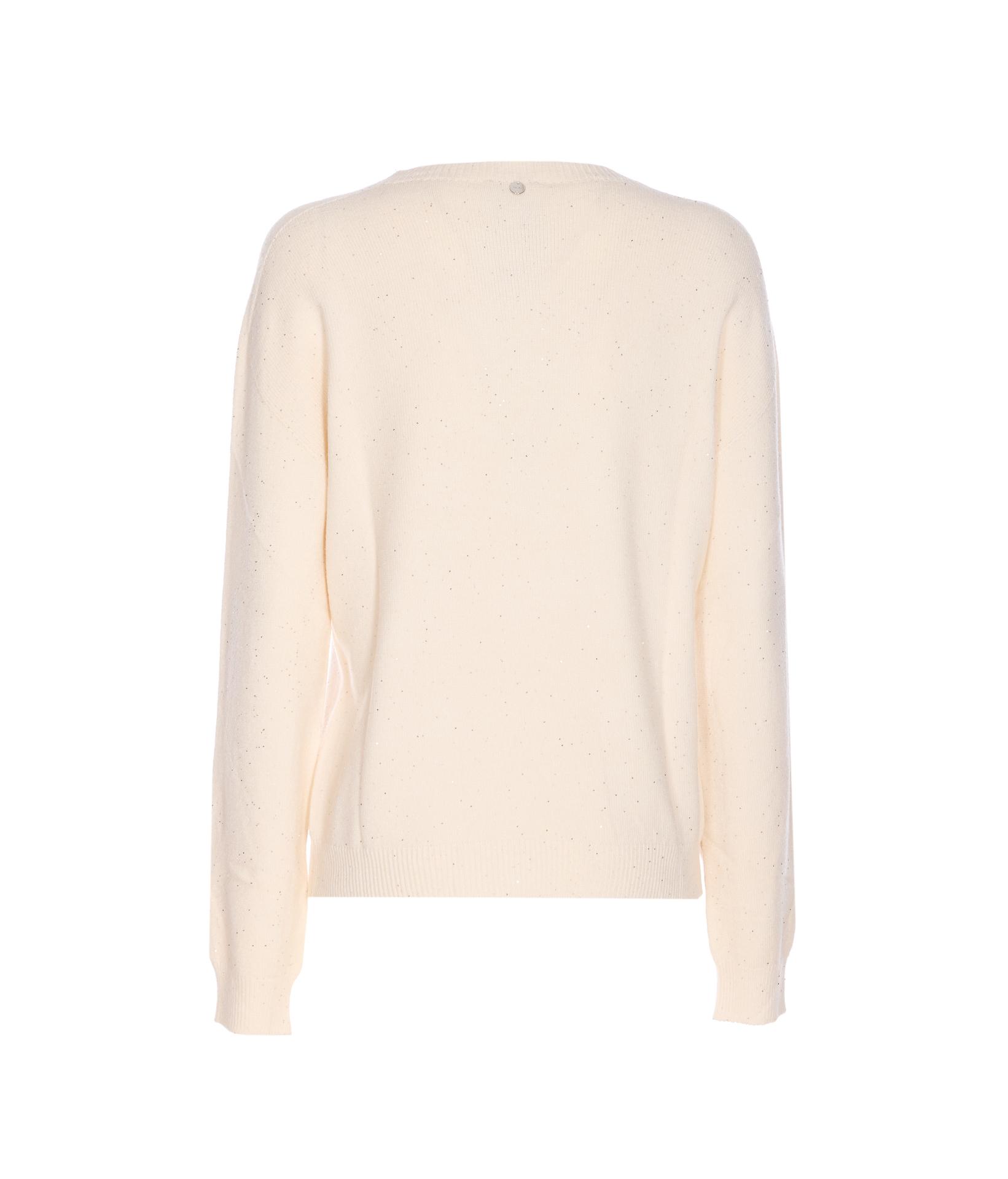 liu jo sweaters white viscose polyester polyamide - women