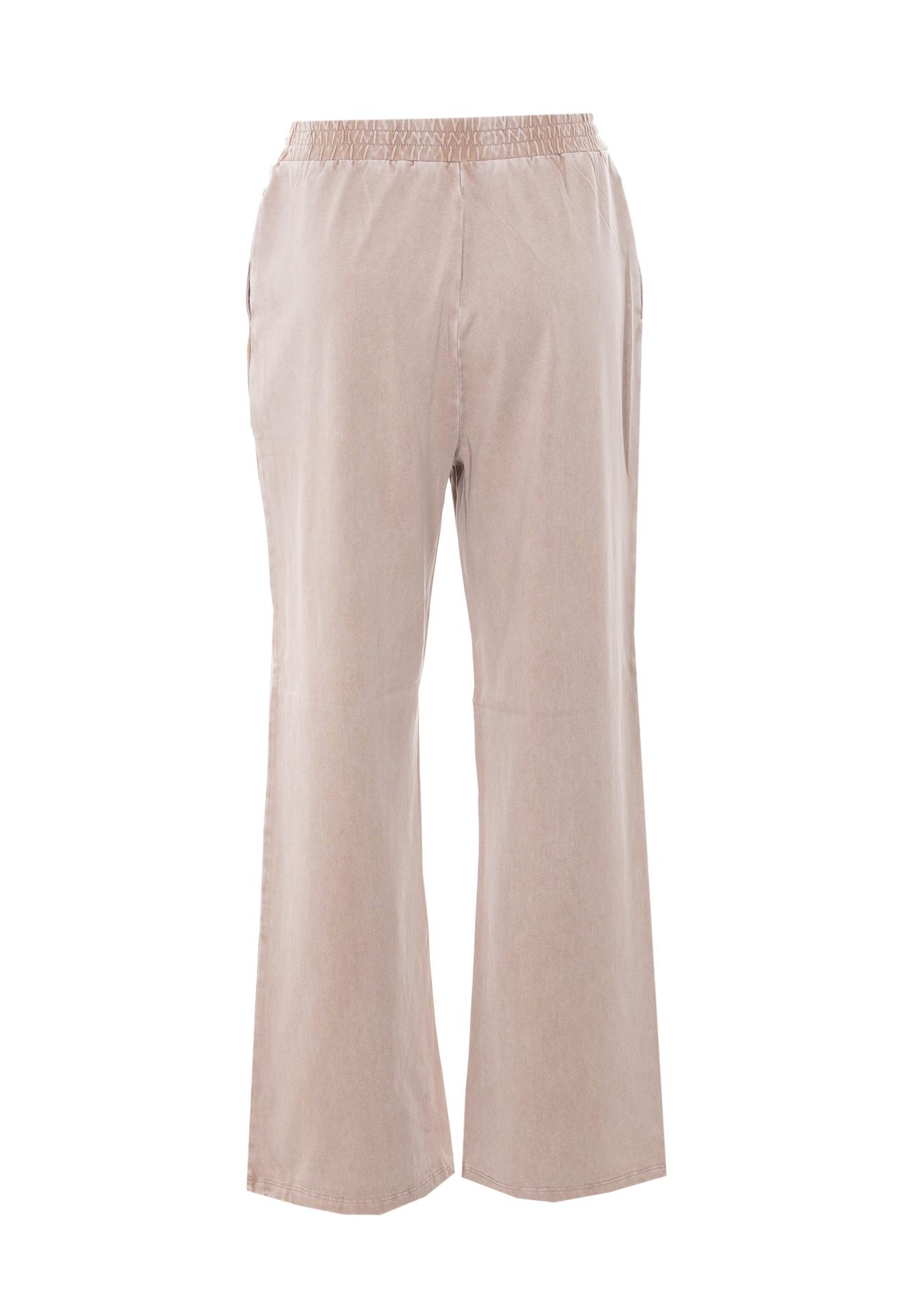liu jo trousers beige cotton - women