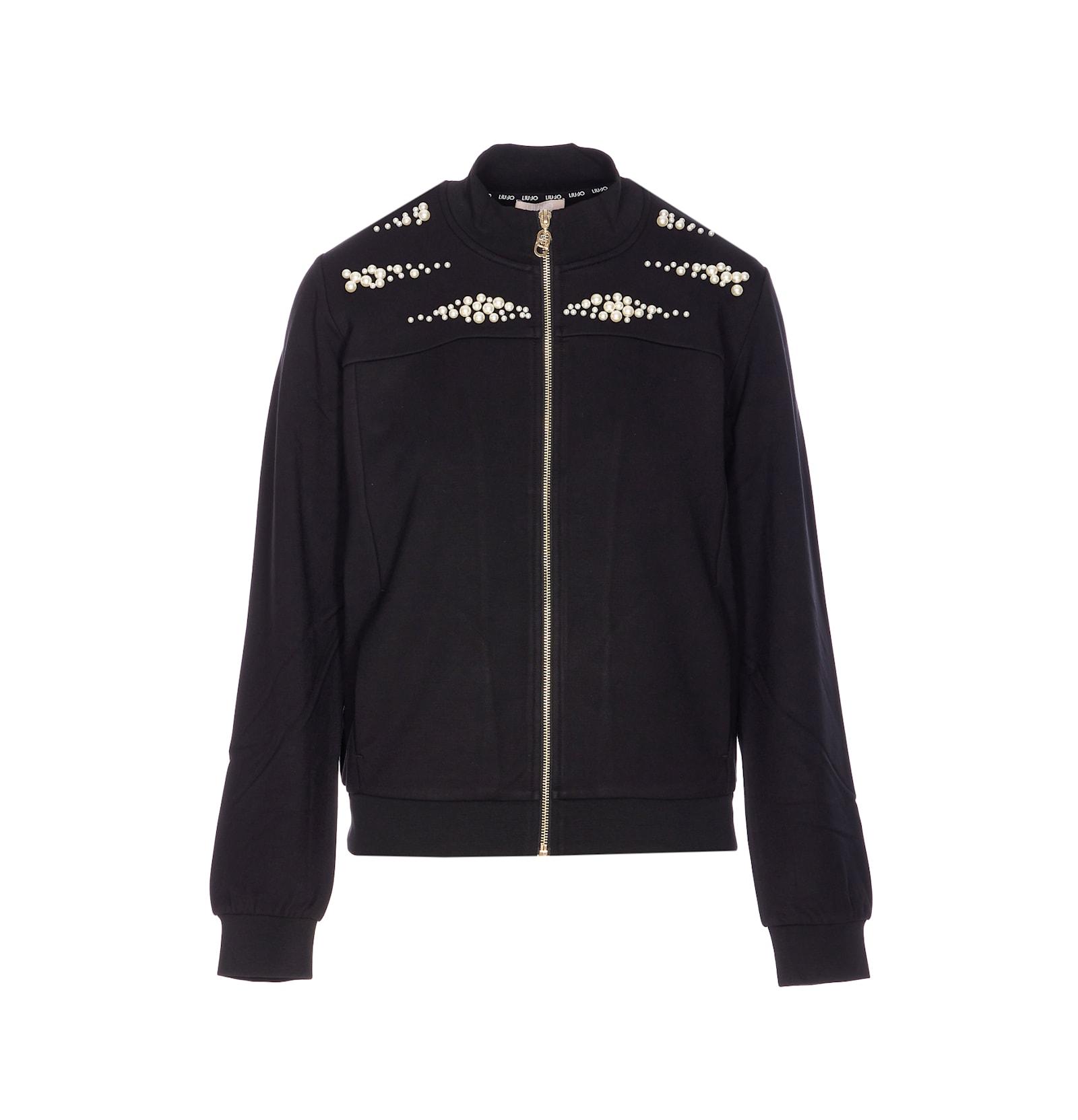 liu-jo zip sweatshirt