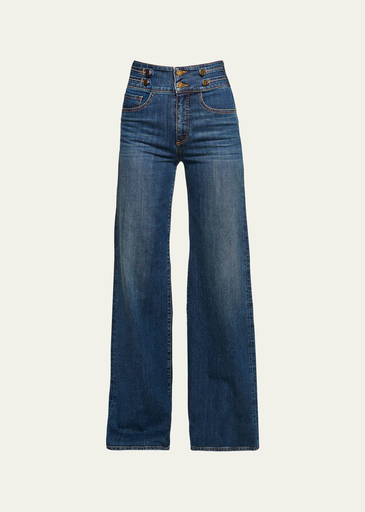 liv high-rise wide-leg jeans
