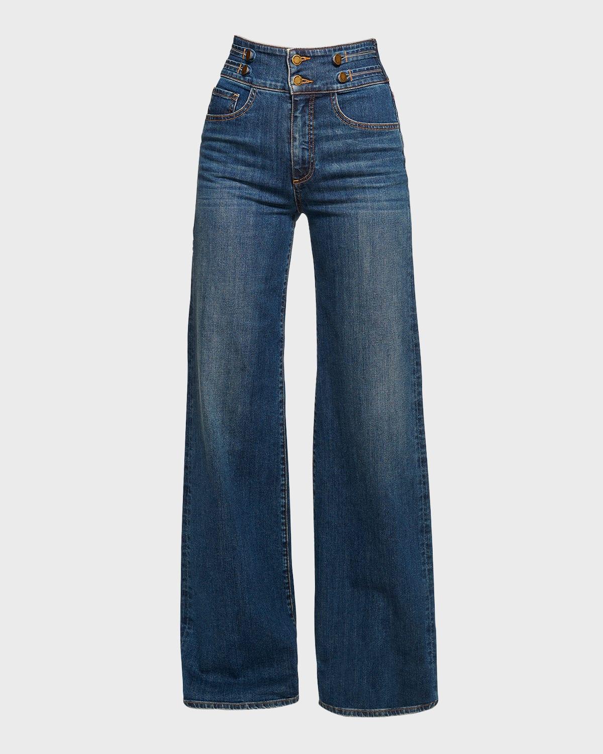 liv high-rise wide-leg jeans