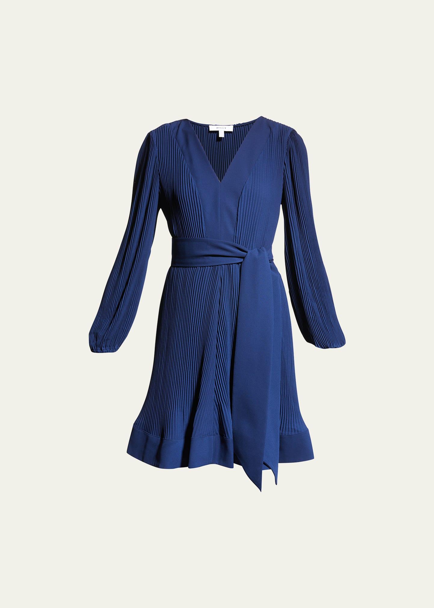 liv pleated dress