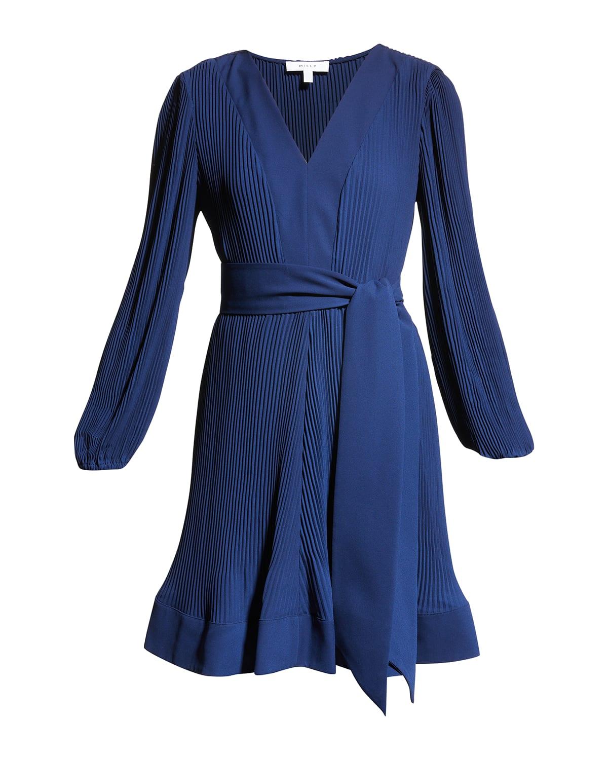 liv pleated dress