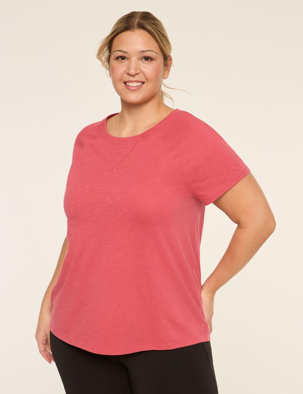 livi crew-neck slub tee