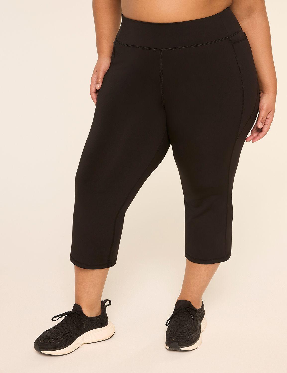 livi go-getter wicking bootcut capri legging