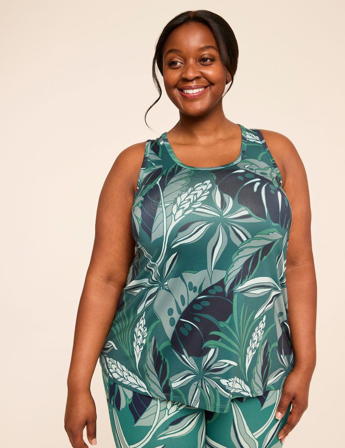 livi go-getter wicking racerback tank