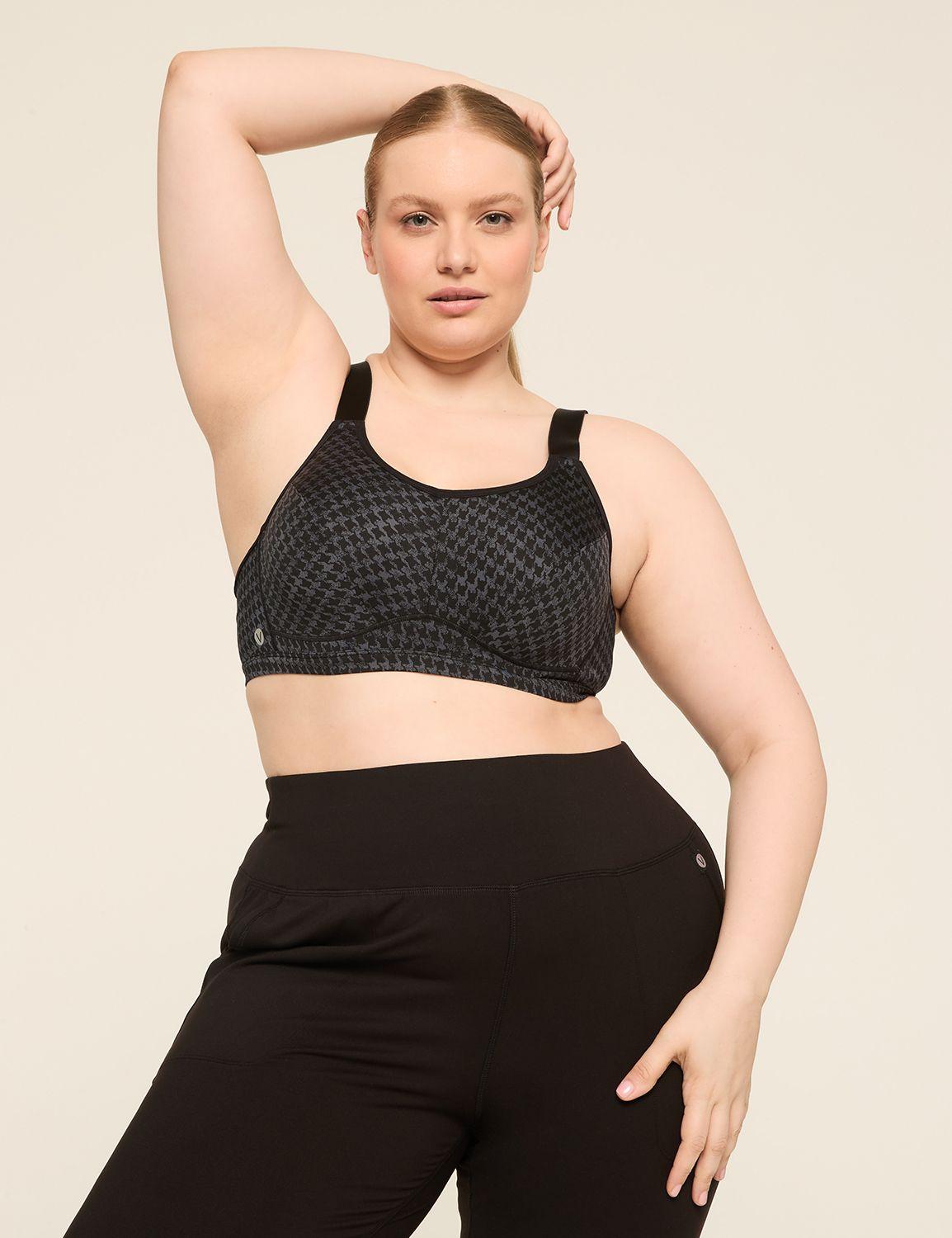 livi high-impact wicking underwire sports bra