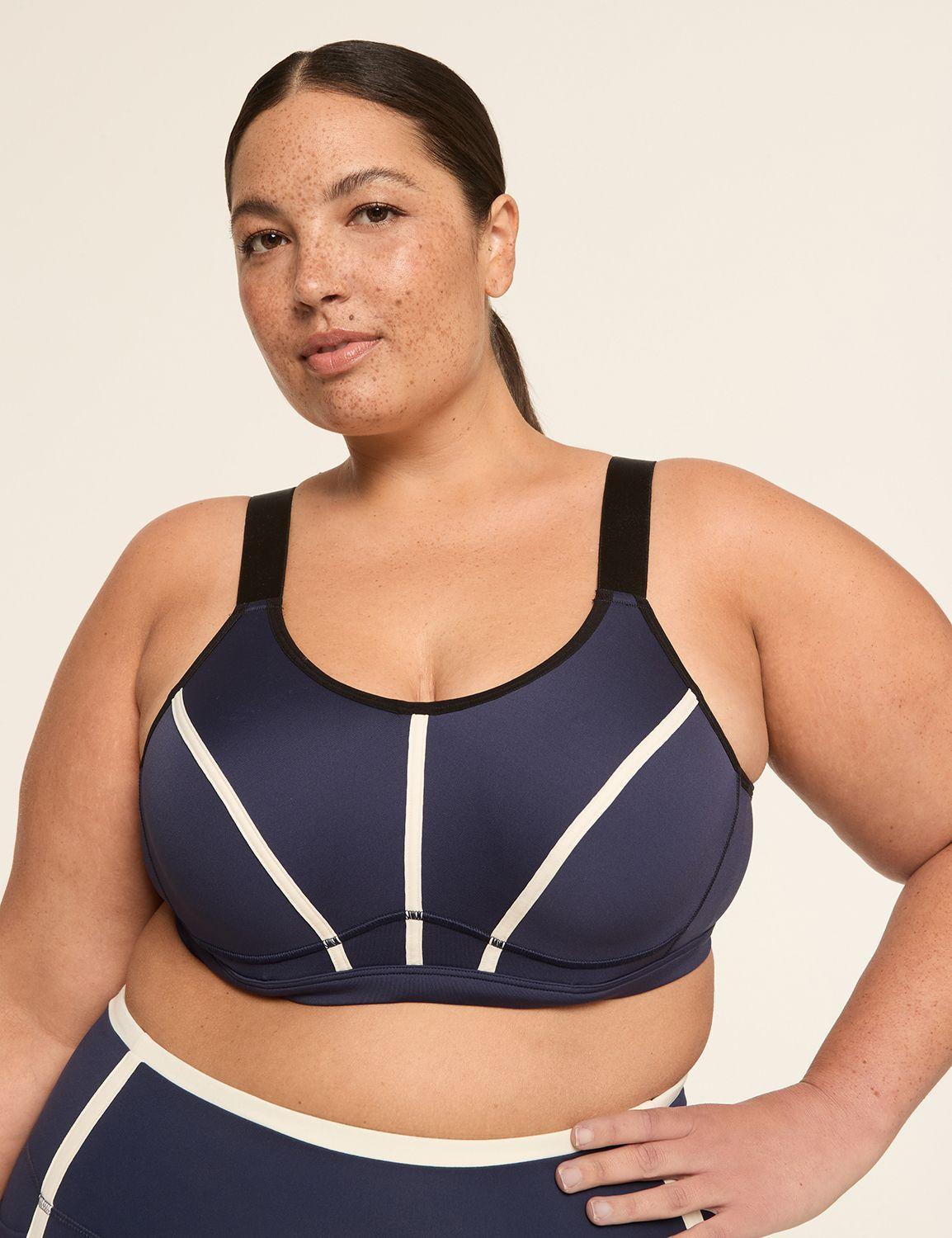 livi high-impact wicking underwire sports bra