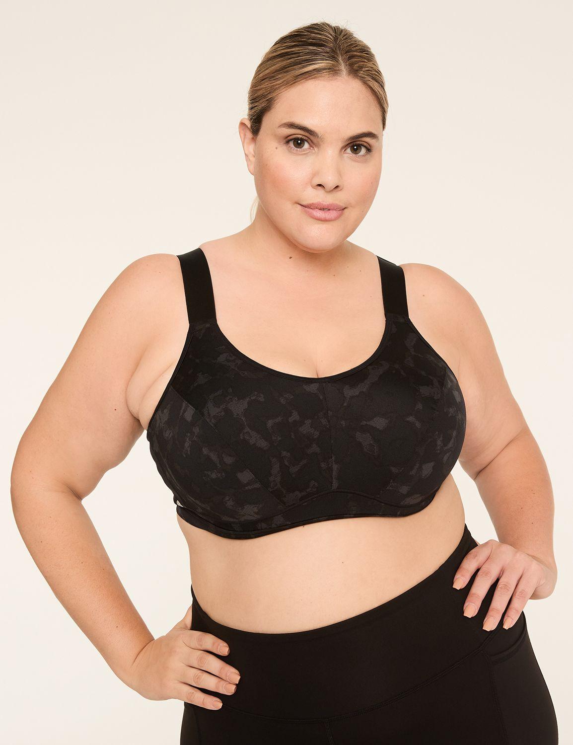 livi high-impact wicking underwire sports bra