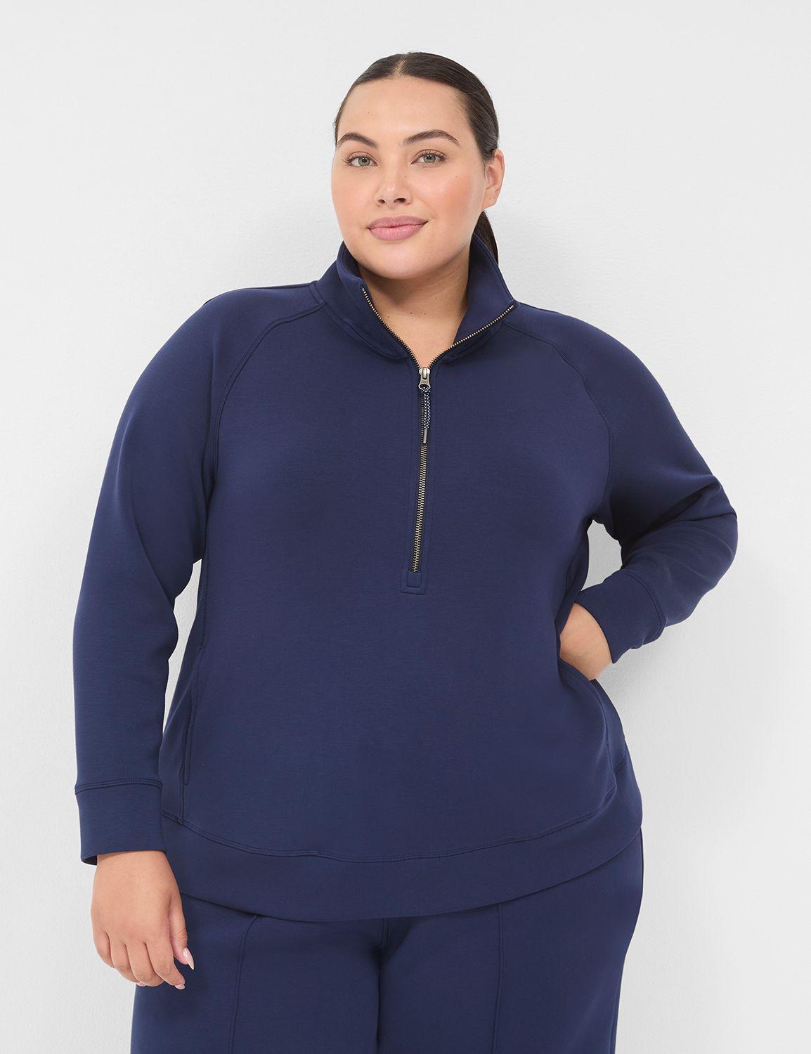 livi journey half-zip sweatshirt