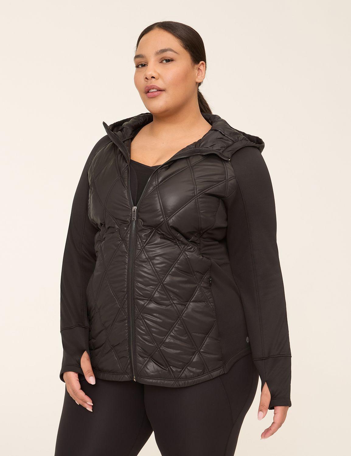 livi quilted hooded performance jacket