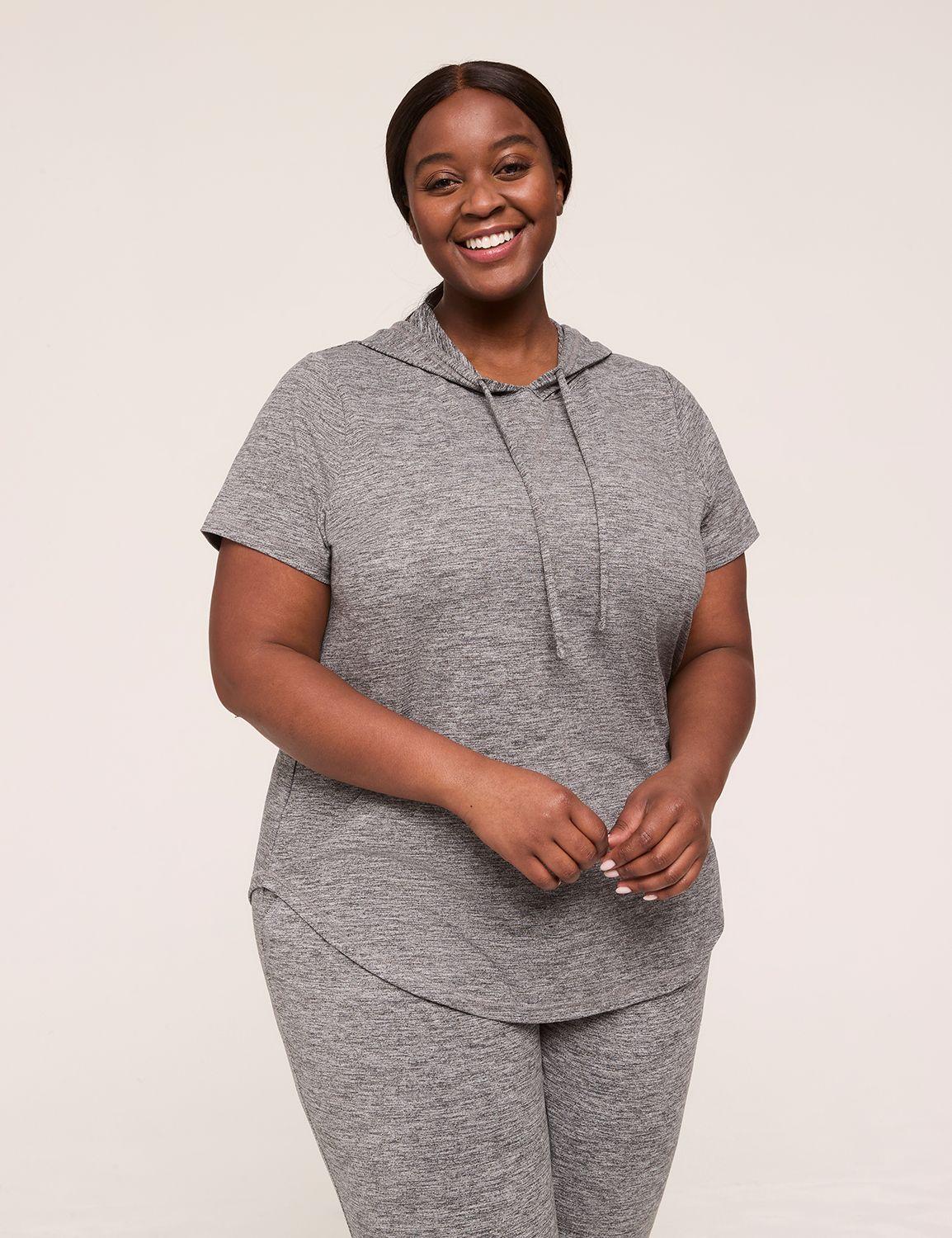 livi short-sleeve livi soft hoodie