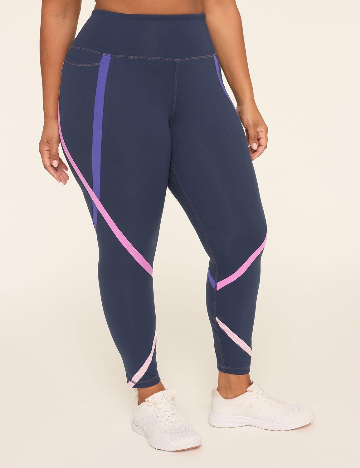 livi soft high-rise colorblock 7/8 legging