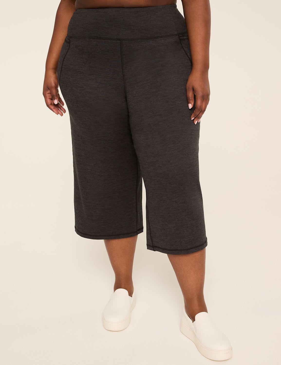 livi soft high-rise wide leg crop