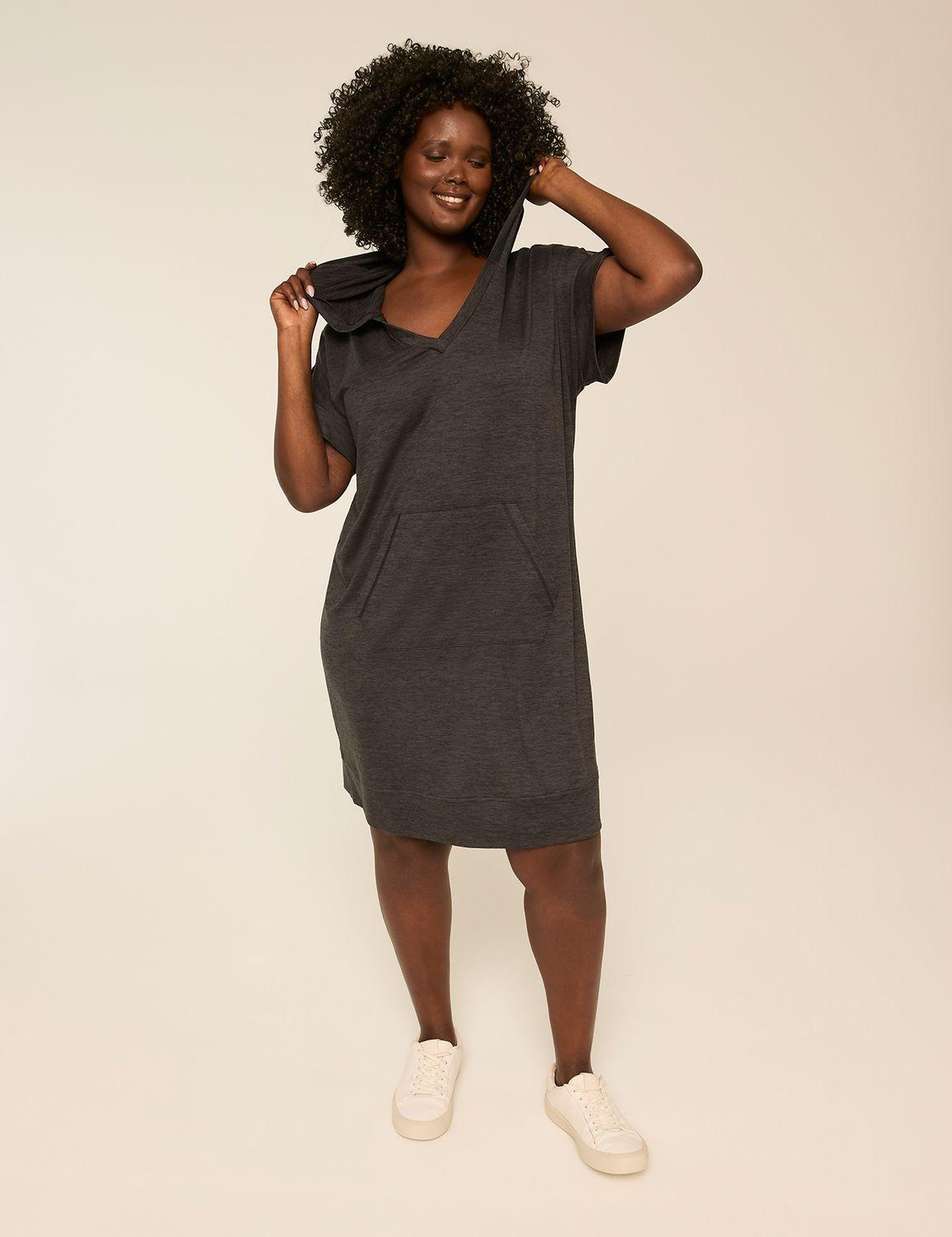 livi soft hooded dress