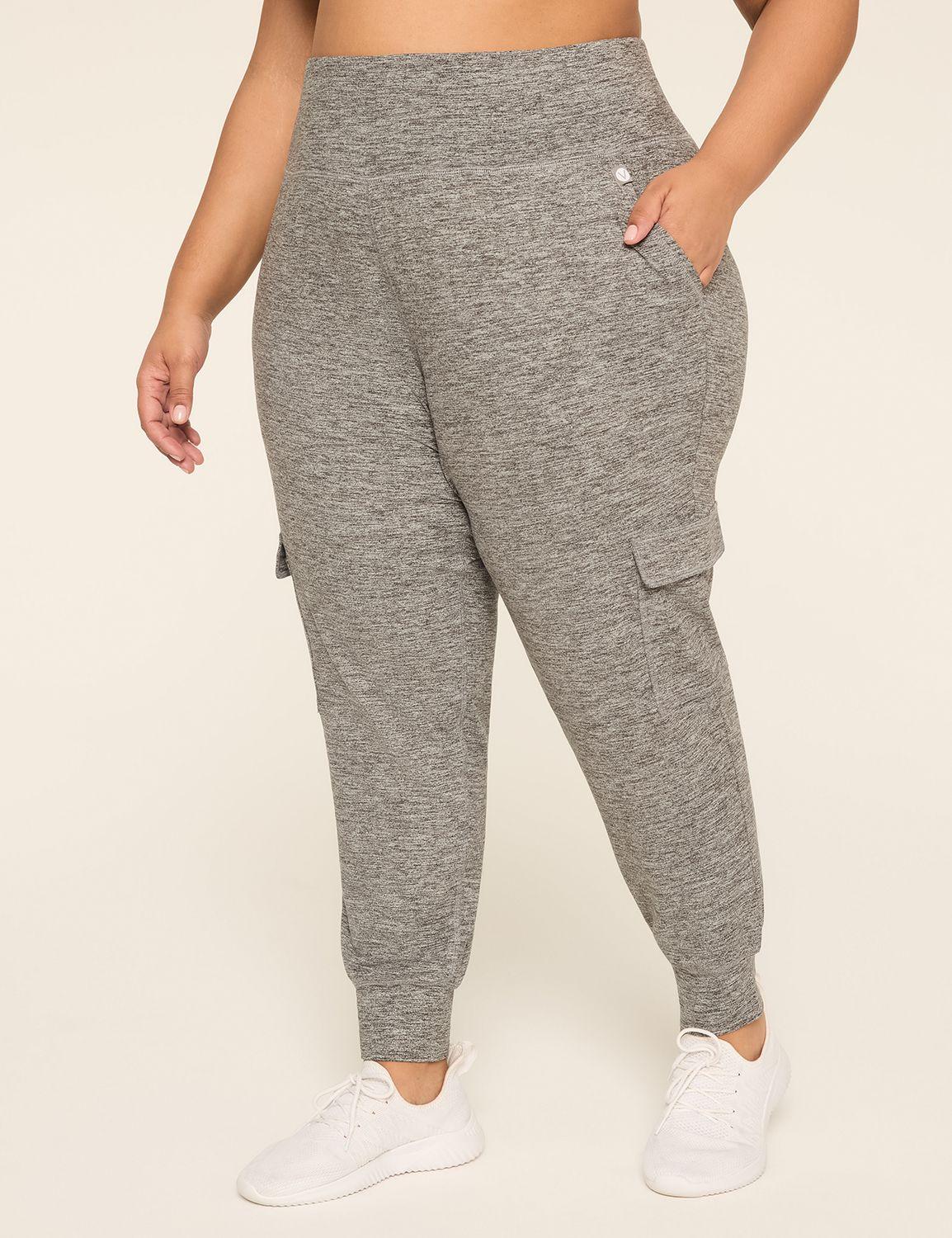 livi soft marl cargo jogger