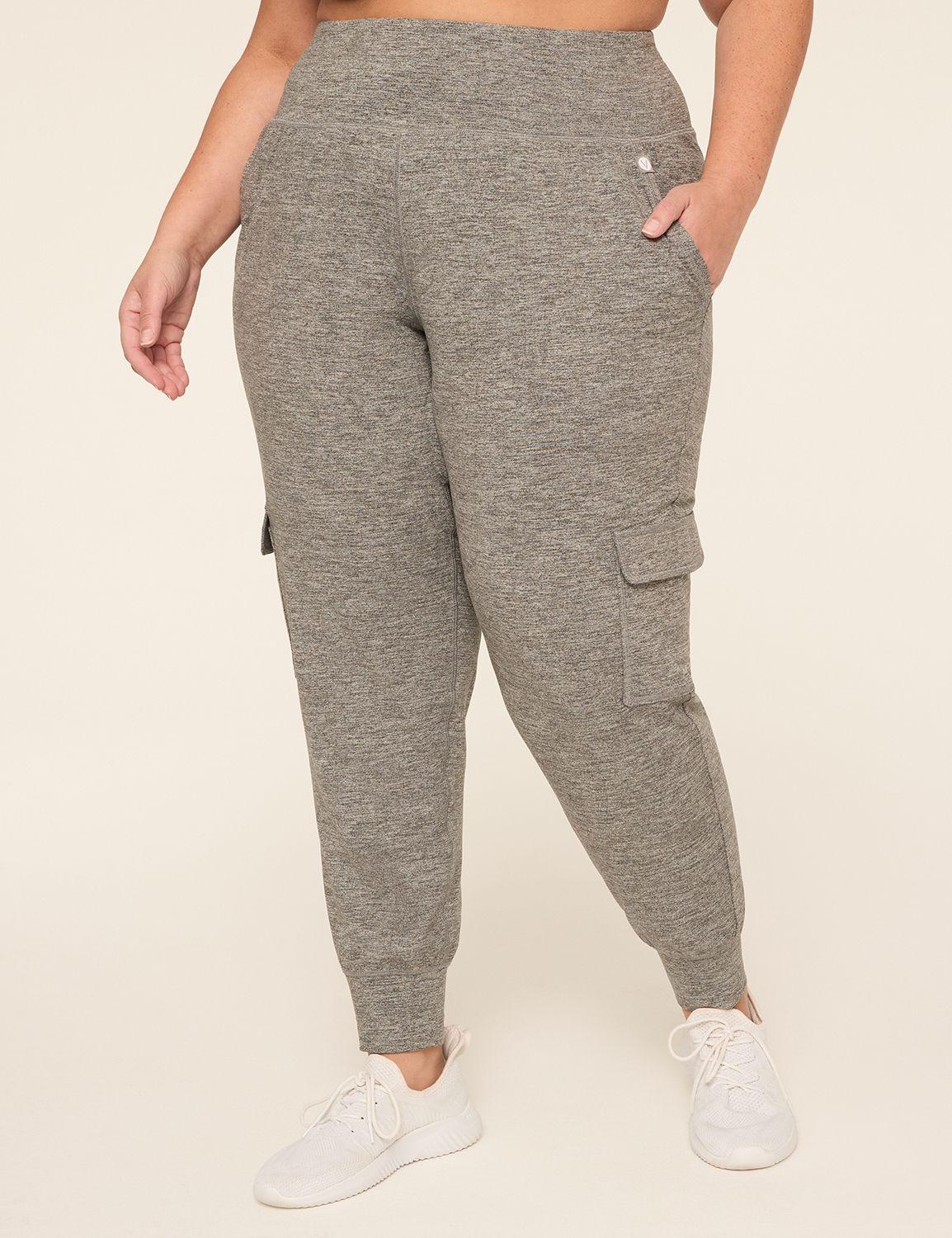 livi soft marl cargo jogger