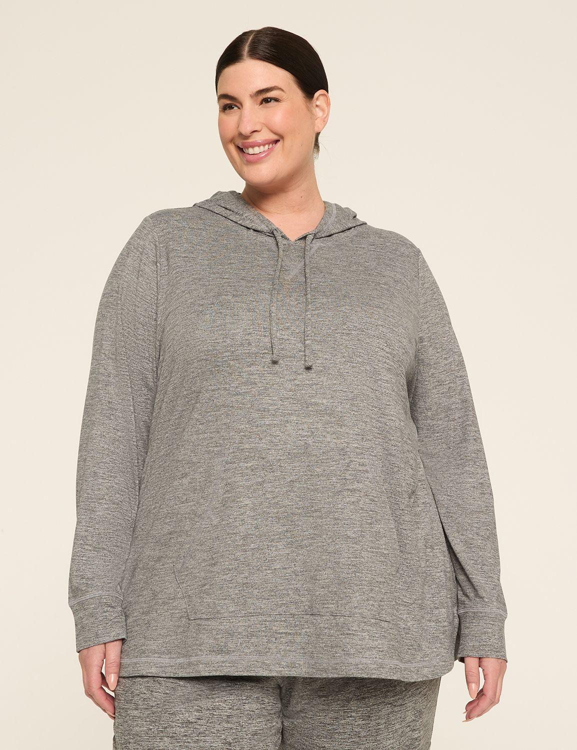 livi soft marl long-sleeve hoodie