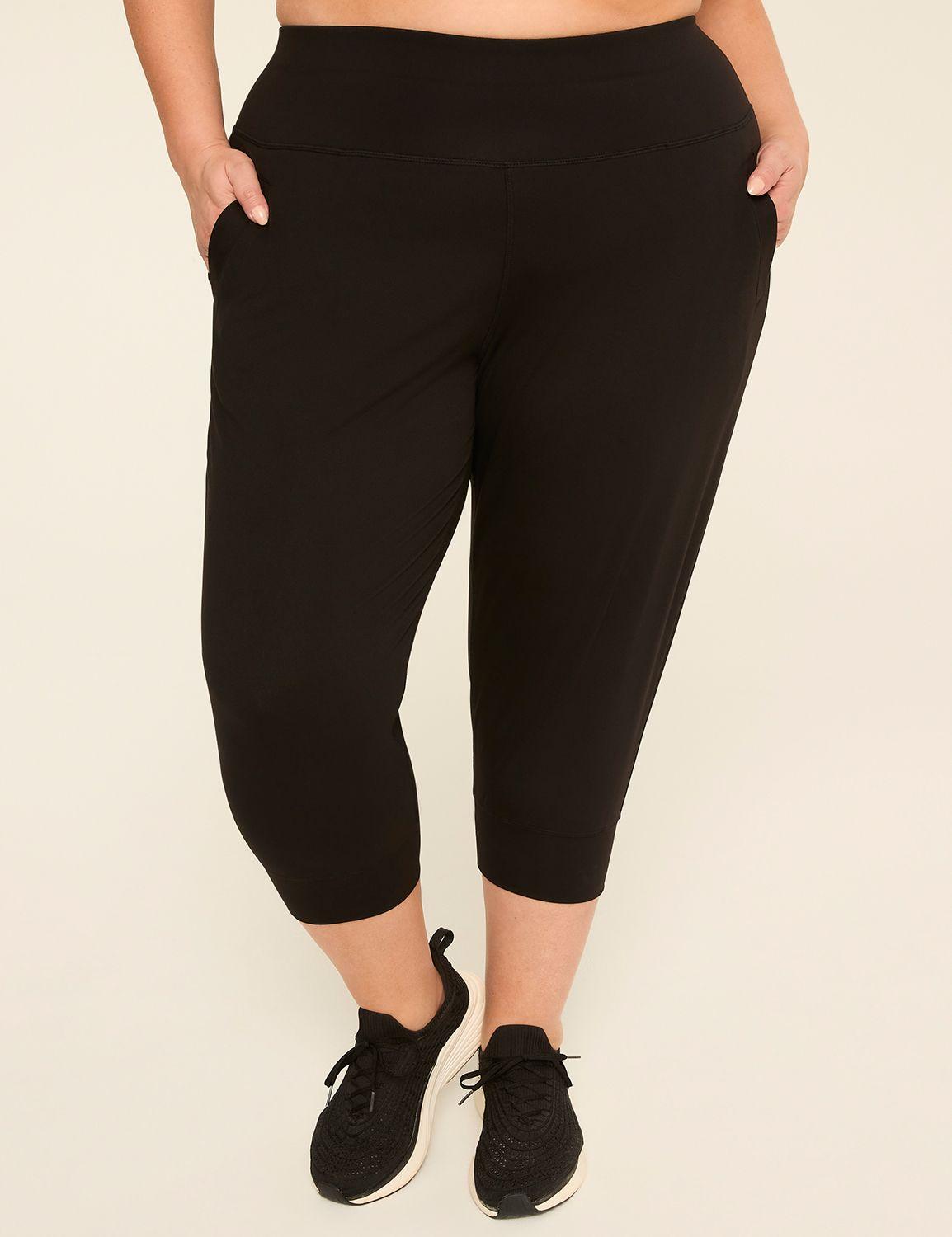 livi soft mid-rise capri jogger