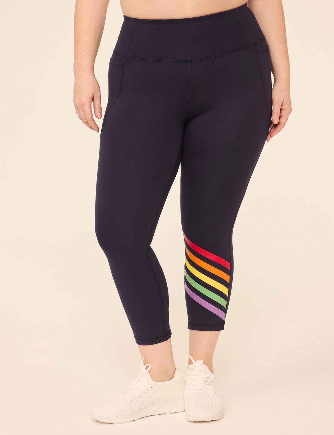 livi soft pride capri legging