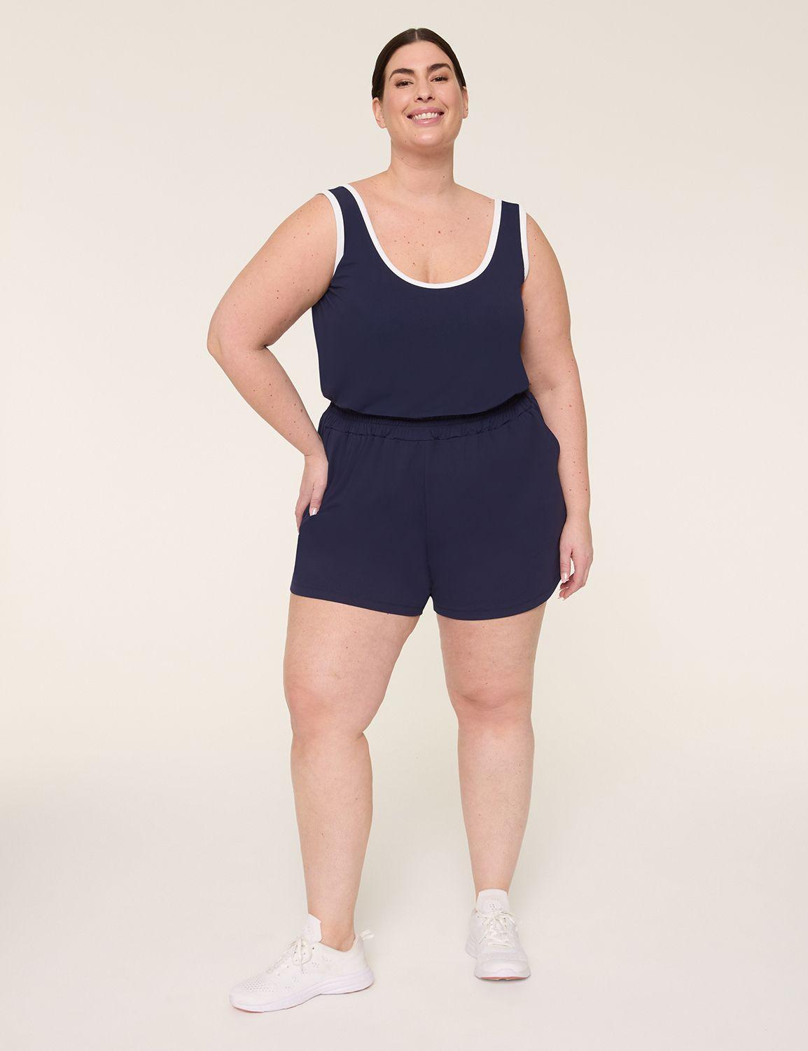 livi soft scoop-neck romper