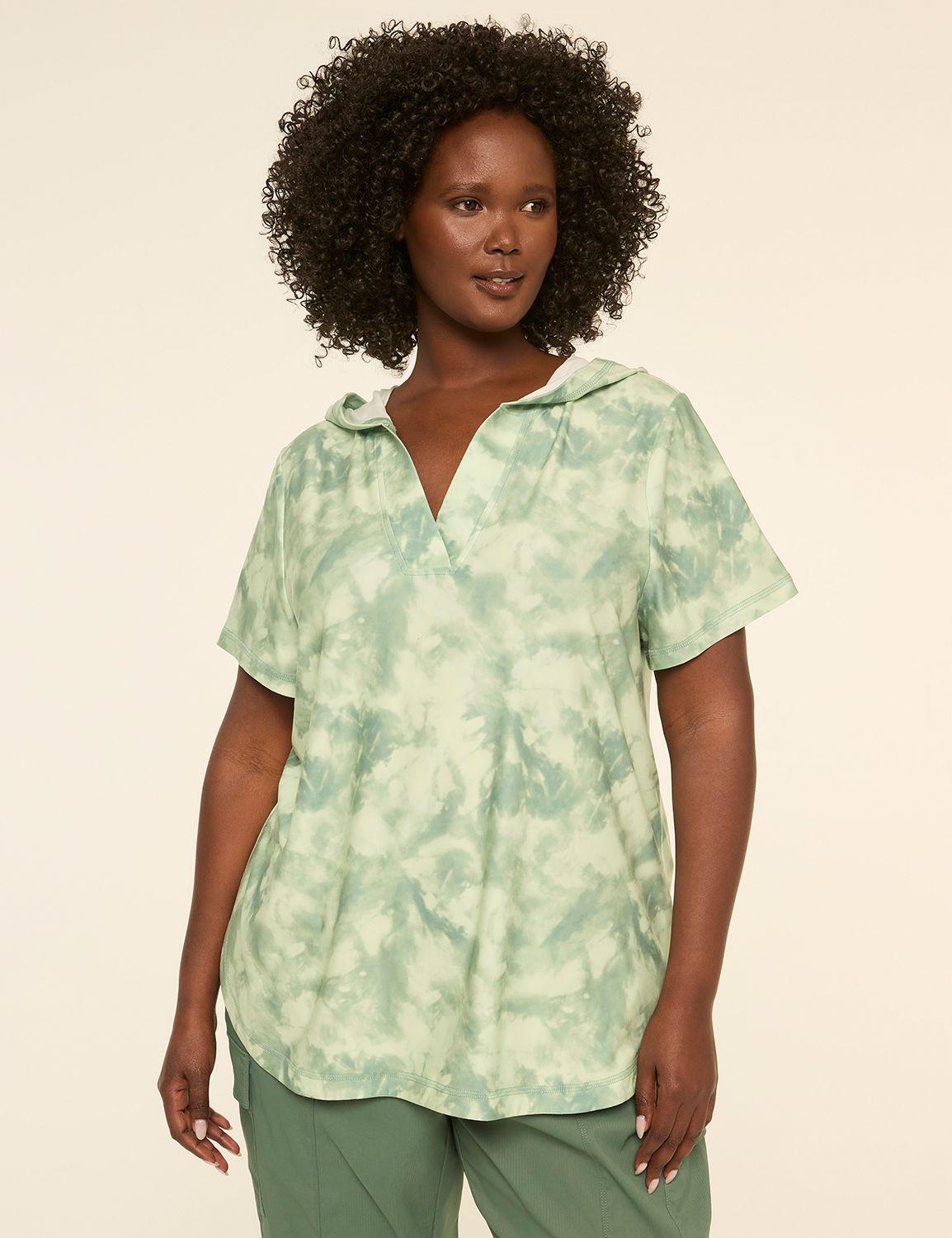 livi soft short-sleeve hoodie