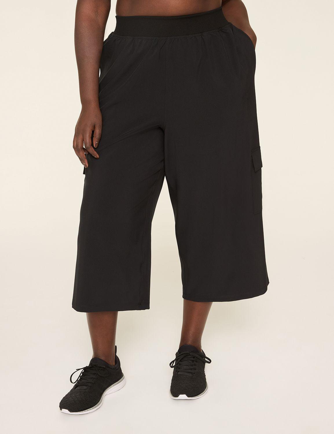 livi stretch woven capri cargo pant