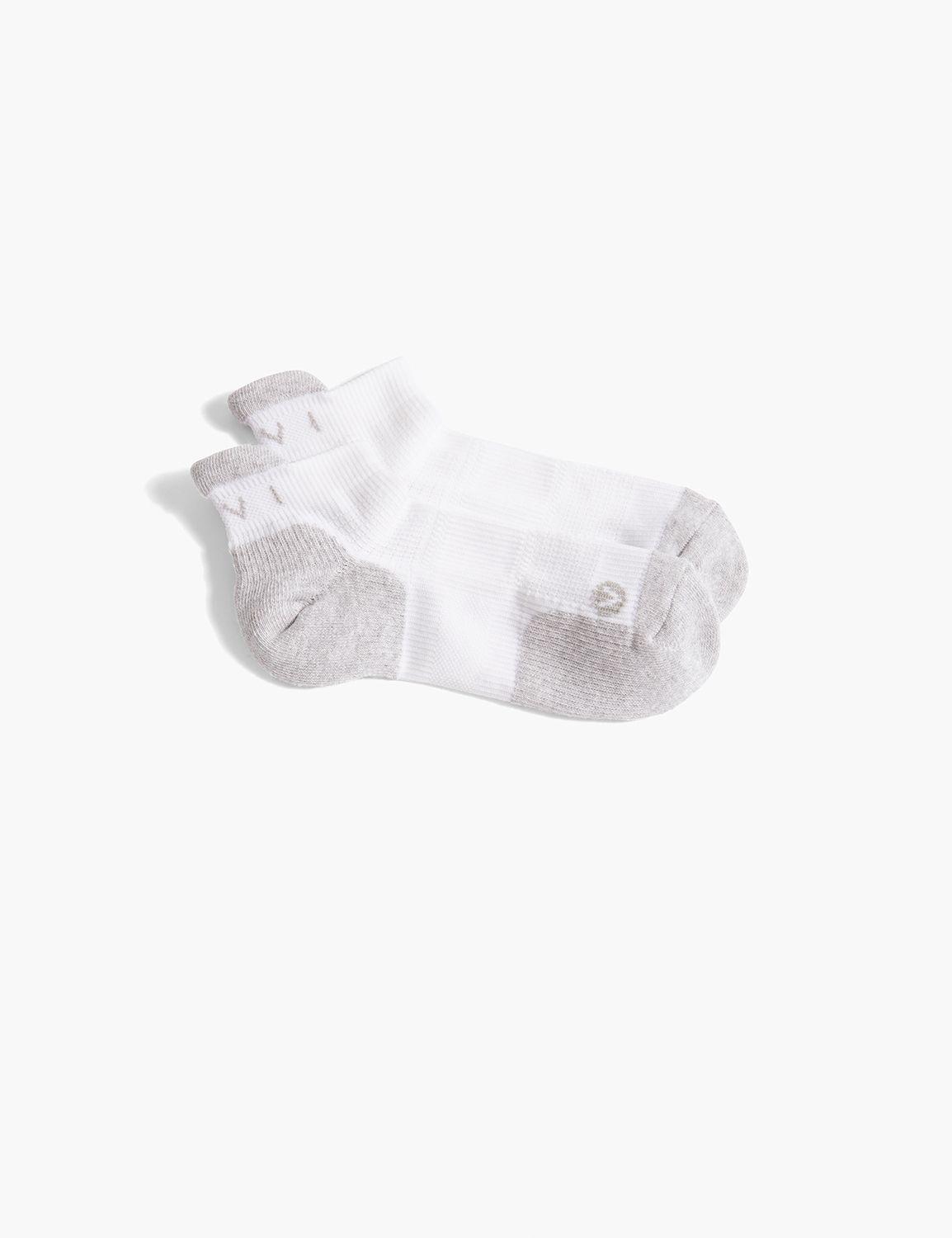livi wicking white & grey socks