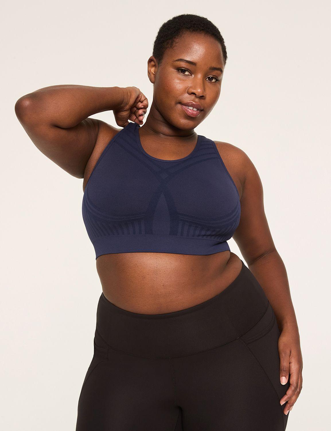 livi wireless medium-impact seamless sports bra