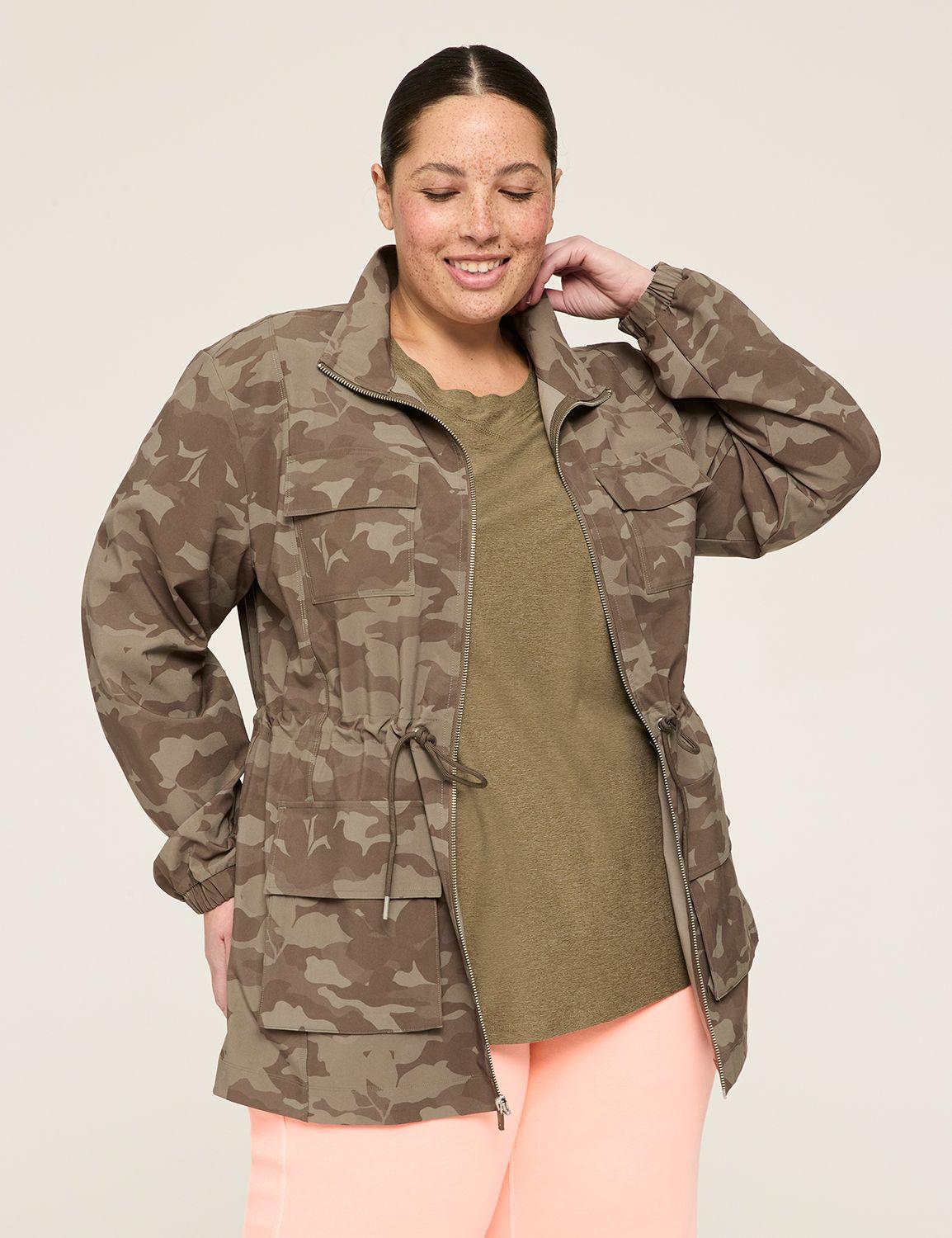 livi woven cargo jacket
