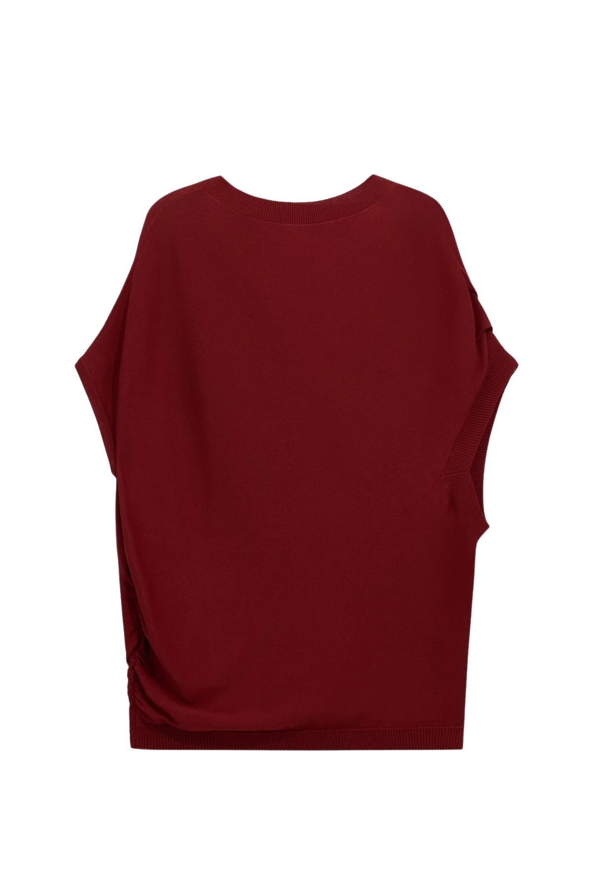 liviana conti maglia larisa red vi pa tops - women