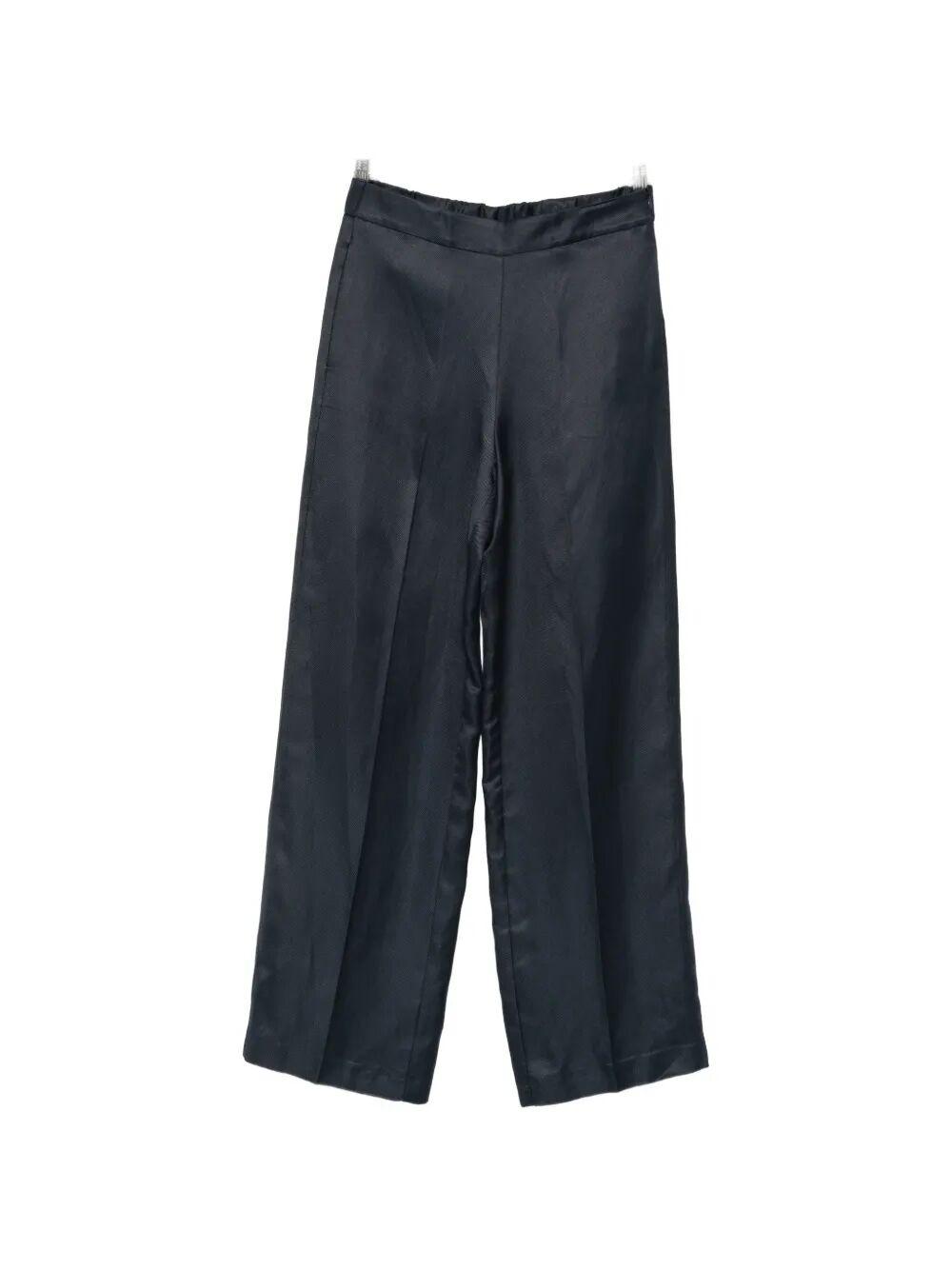 liviana conti pantalone cesira blue vi li pant - women