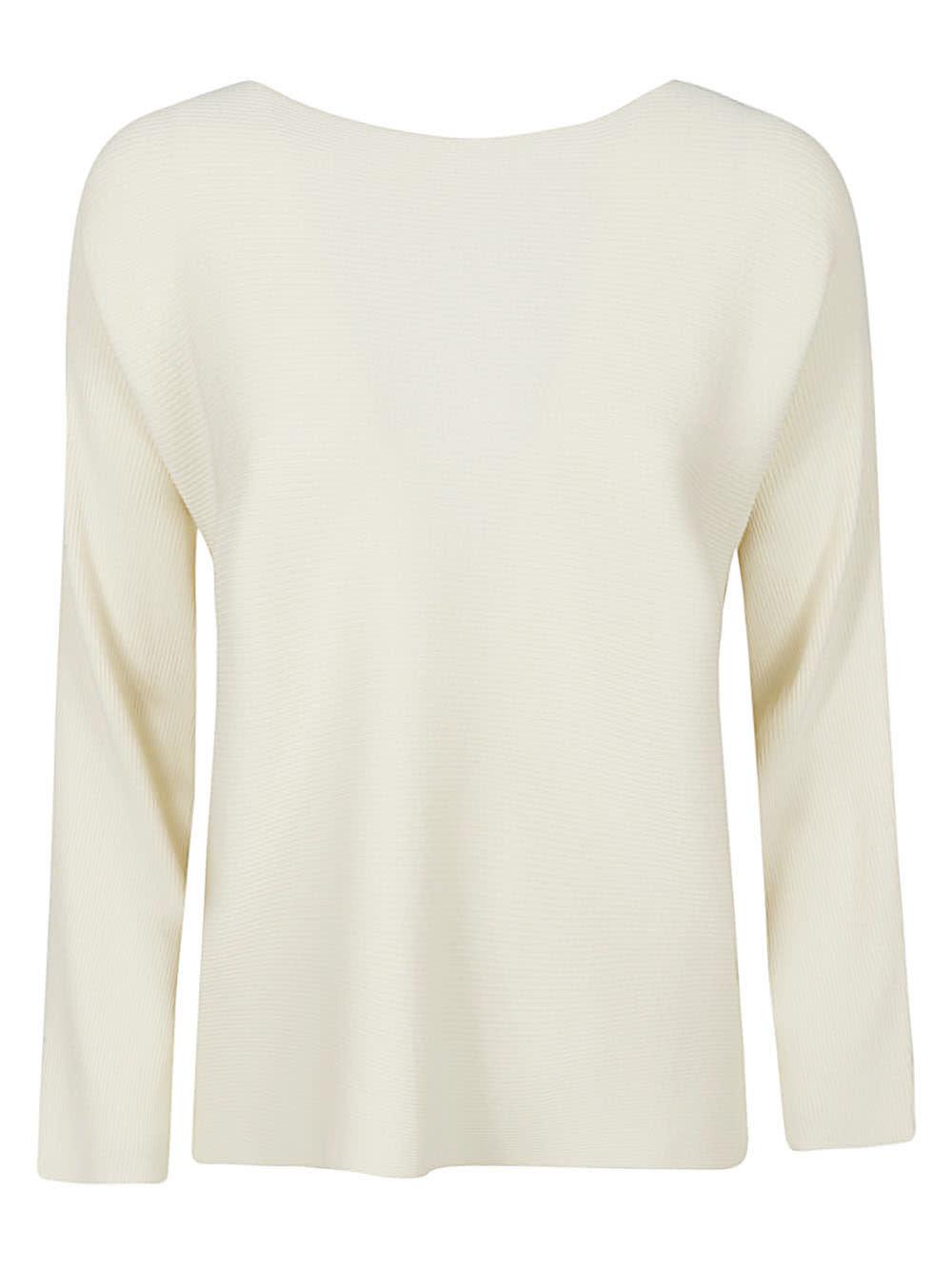 liviana conti ribbed viscose sweater
