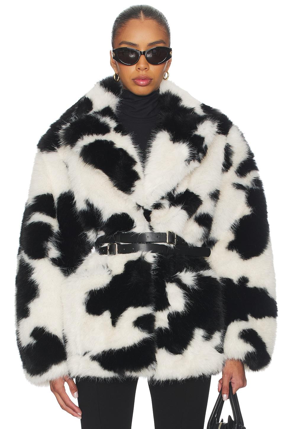 livingston faux fur jacket