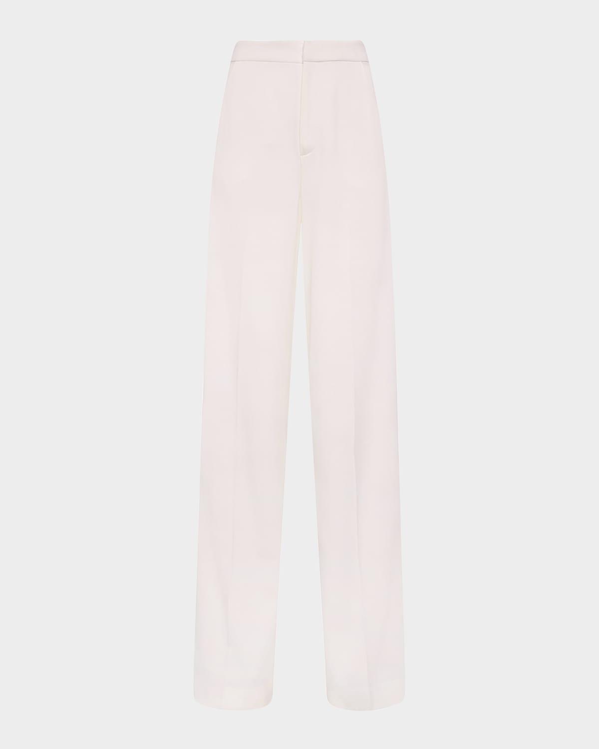 livvy straight-leg tux trousers