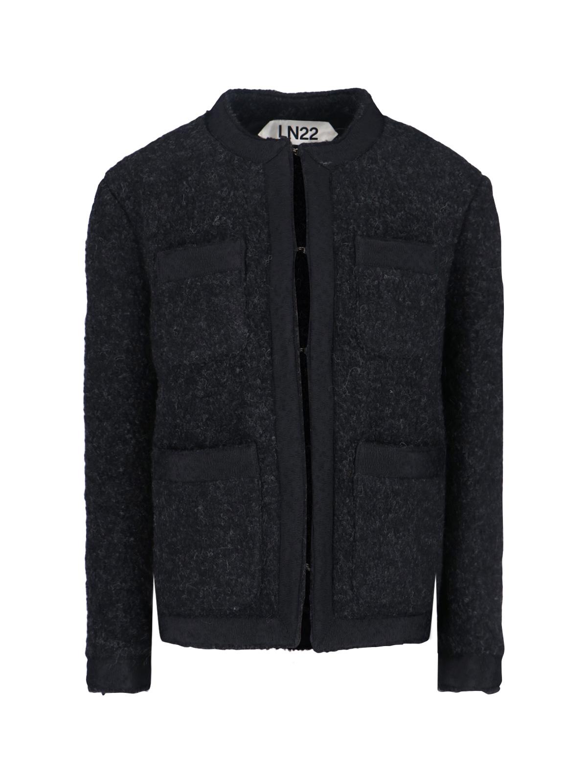 ln22 jackets black wool - women