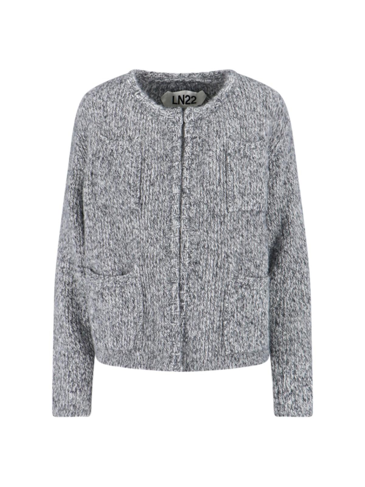 ln22 wool blend cardigan