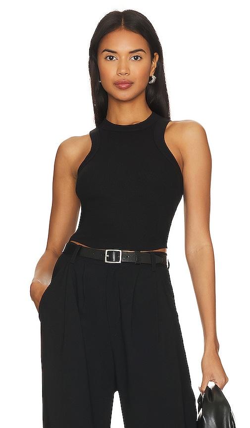 lna detra tank in black.