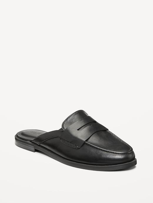 loafer mule shoes for women