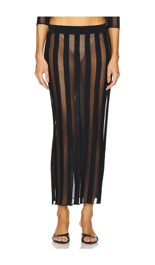 loba ignacia skirt in black.