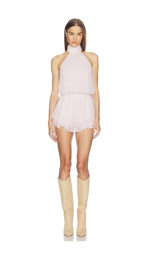 loba lucia mini romper in pink.
