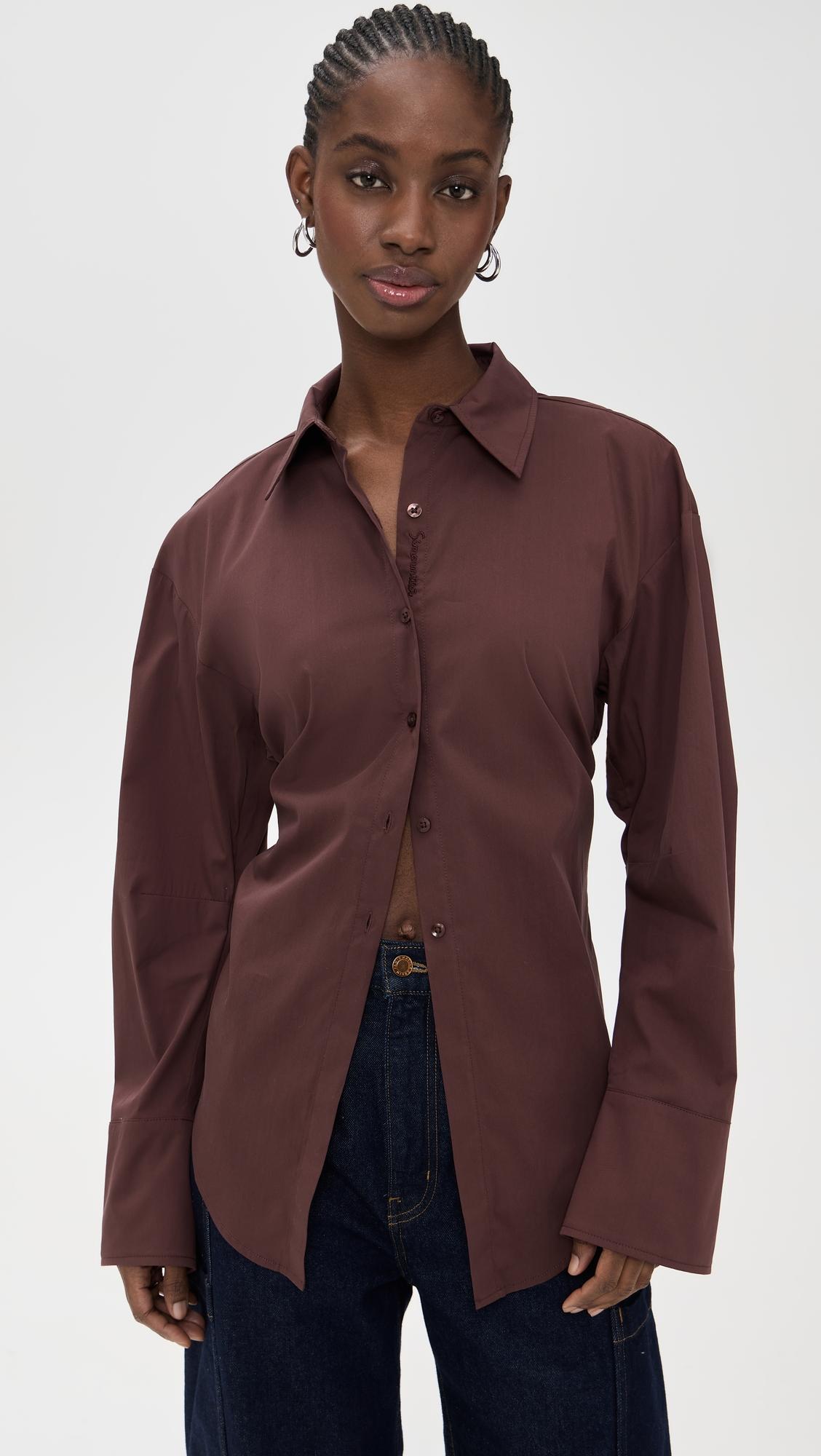 loch poplin button up
